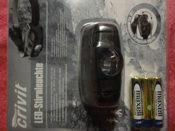  Lampe frontale à LED Lampada frontale a LED