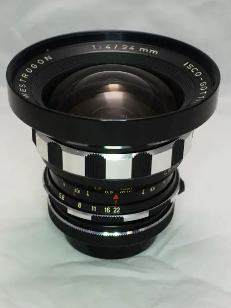 1958 isco göttingen westrogon 24mm f4 m42