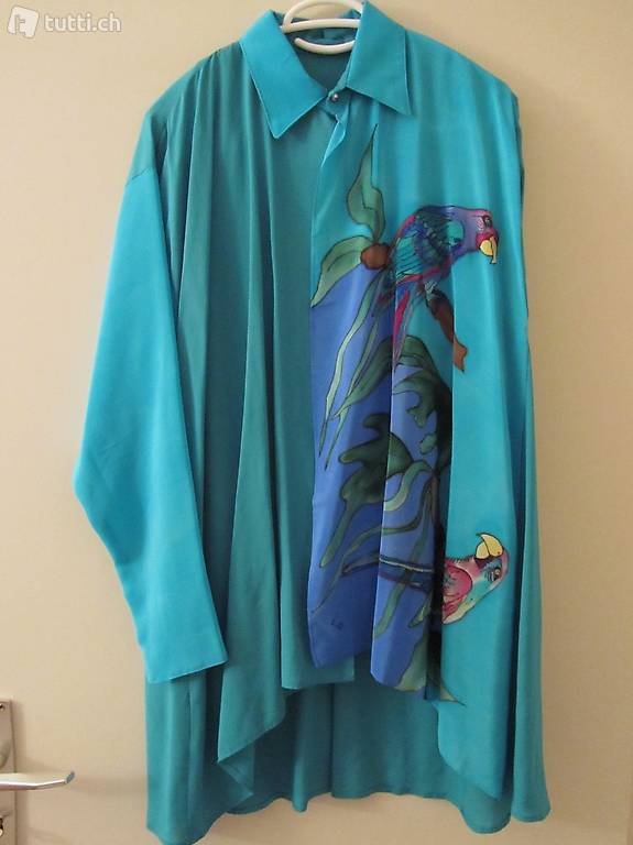 Seidenbluse / Baumwolle