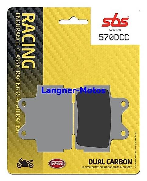 bremsbelag sbs 570 dcc yamaha fz fzr 250-750, xj 400-600, rd