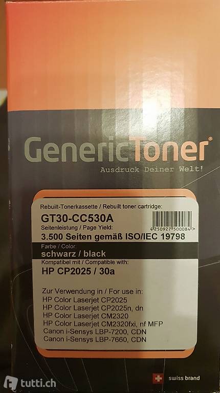 Toner HP CC530A (schwarz / black)