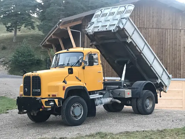 SAURER, D330BN 4*4, 3-Seitenkipper