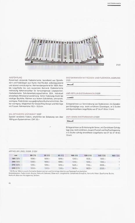 roviva Rahmen dream-away contour RF - statt VP CHF 1090.-