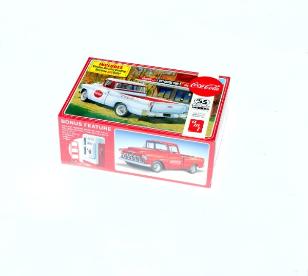 1955 Chevy Cameo Pickup Coca Cola 1:25 von AMT/MPC