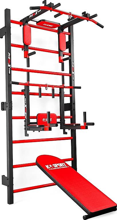 K-Sport: Trainingsset Sprossenwand + Dip Station, Klimmzugst