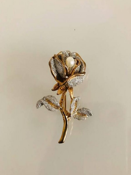 Brosche Rose