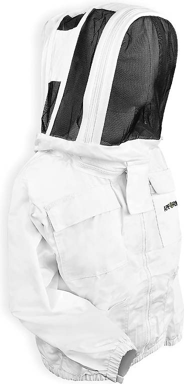 Englische Imker-Schutzjacke 3XL mit Stehhaube