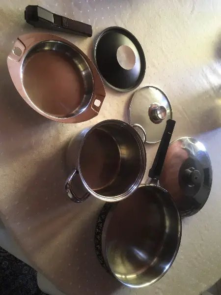 Kochtopf Stielkasserolle Set Edelstahl 8 Teile