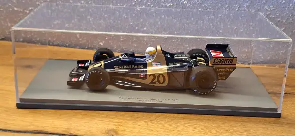 Wolf WR1 Jody Scheckter F1 Winner Monaco 1977 1:18