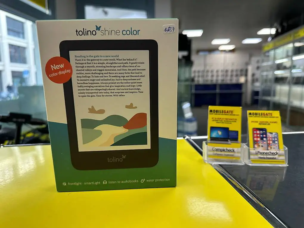 E-Reader Tolino shine color