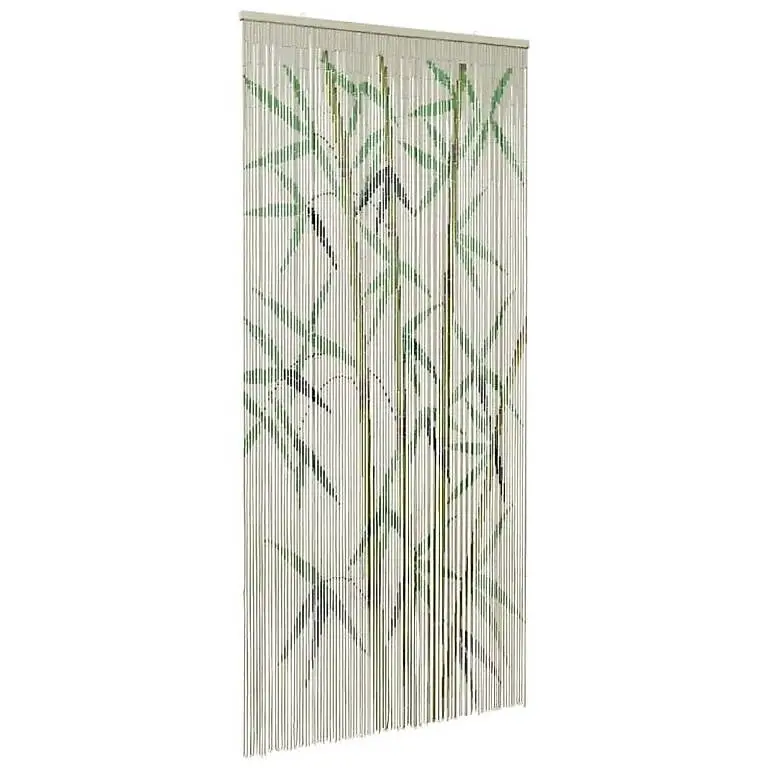Insekten-Türvorhang Bambus Druck 90x220 cm Bambus