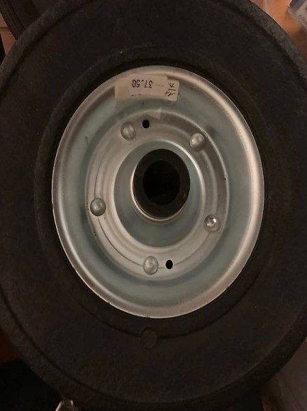 Ersatzräder für Stüzrad von Anhänger