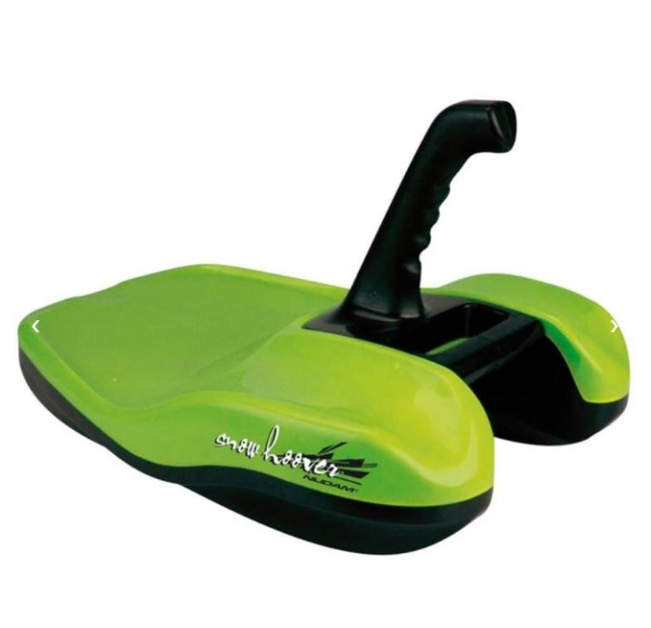 Nijdam Schlitten Snowhoover Limette/Schwarz
