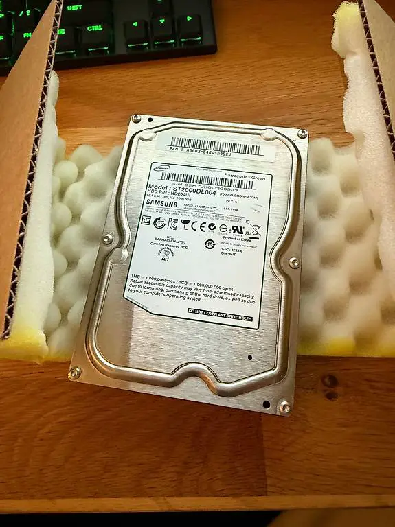 Seagate Barracuda Green HDD 2TB