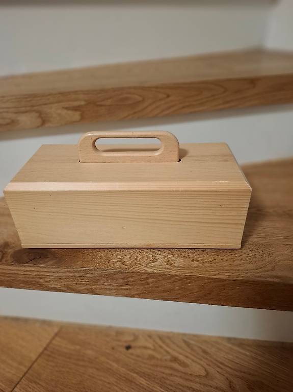 Holzbox für Bachblütenfläschchen