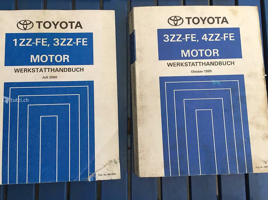 Motorhandbücher zu Toyota Corolla, Avensis