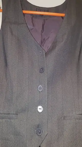 Gilet grau Gr. 36 Damen