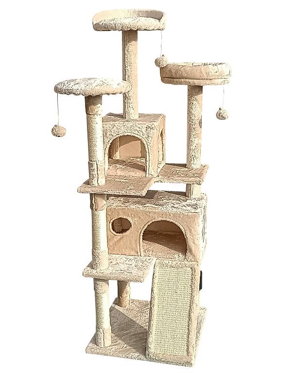 Albero per gatti NERA beige
