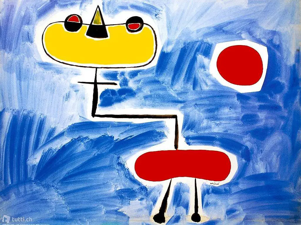  Joan Miro" Poster Vintage
