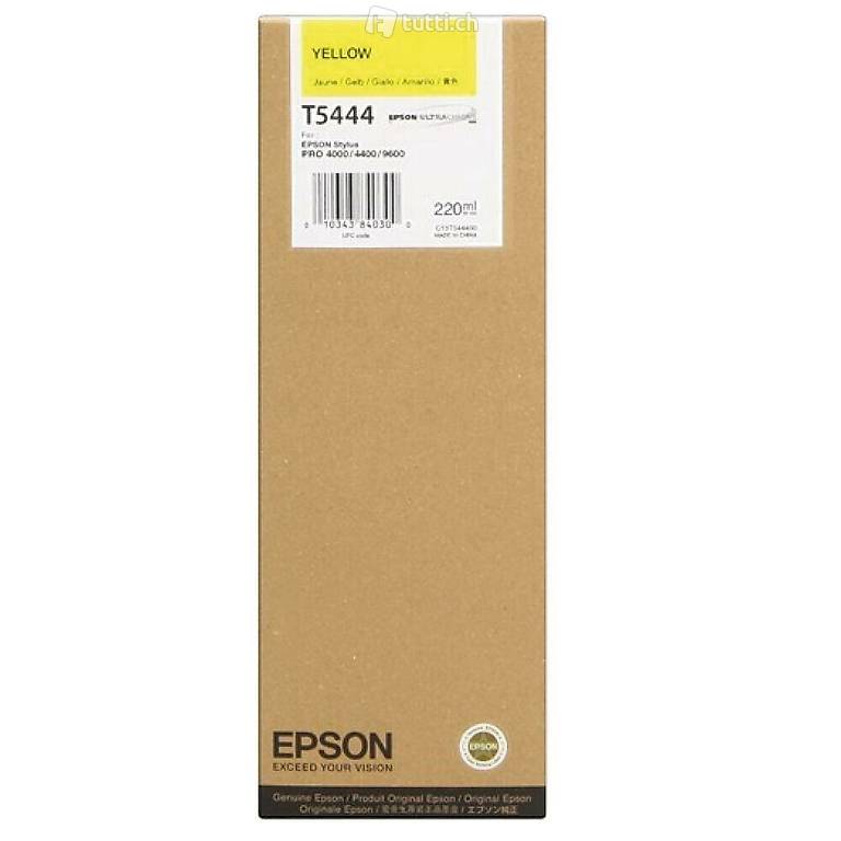  Epson Stylus Pro 4000/Pro 4400/Pro 9600 yellow Patrone, T5444