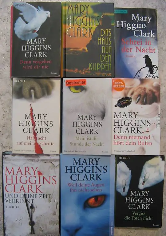 Mary Higgins Clark und viele weitere Romane und Krimis
