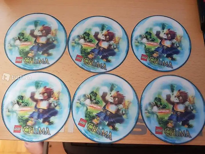 Lego Bierdeckel 6 Stück