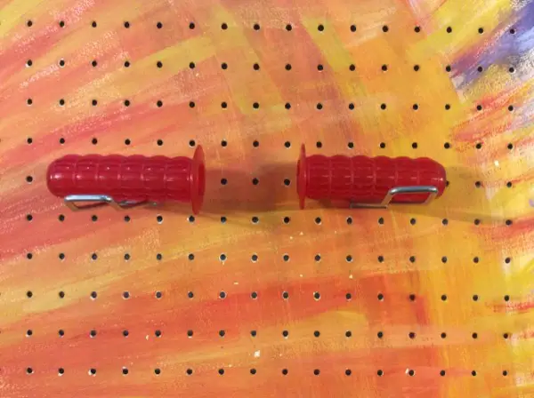 Lenkergriffe, BREV. MP Italy, für ein handgeschaltetes Mofa