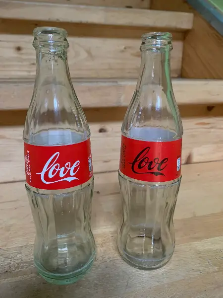 Coca Cola Flaschen Love