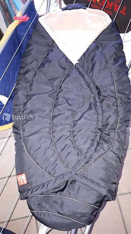 Fusssack Kaiser schwarz bis Gr.68 (/74)