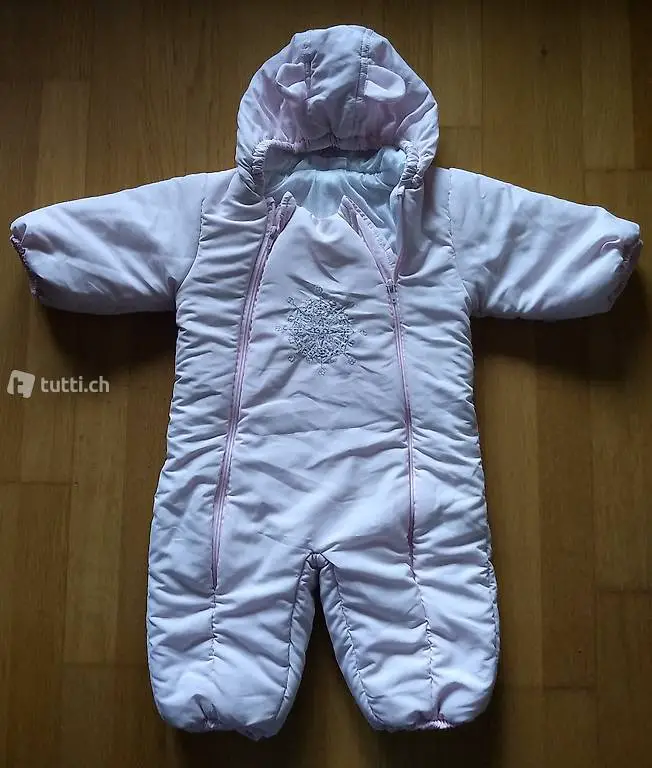 Winteranzug hellrosa Gr. 74