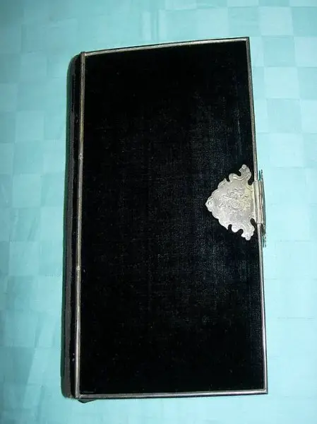  Liederbuch 1866 Zürich Buchverschluss