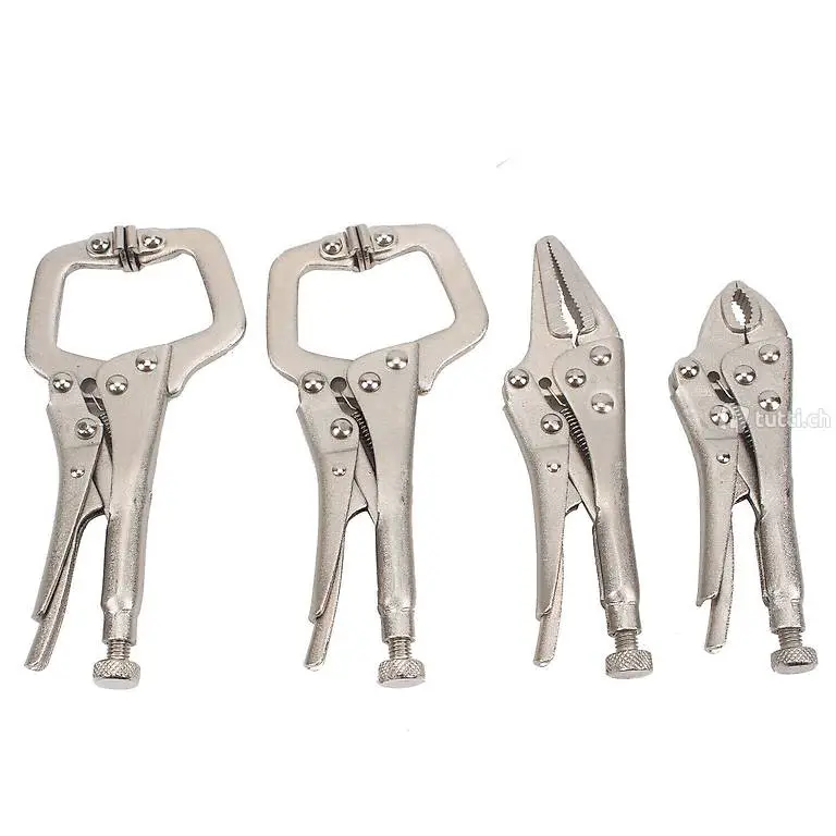  4 tlg Mini Gripzange Zange Gripzangen Schweisszange Feststel