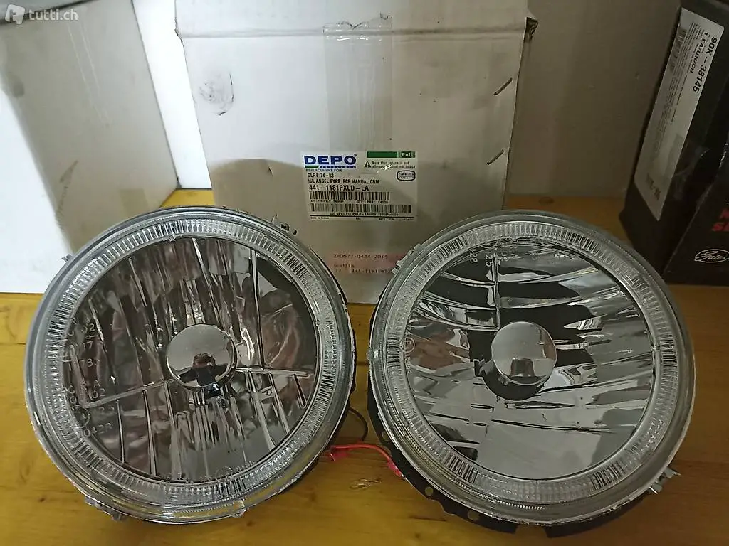  Scheinwerfer VW Golf 1 Angle Eyes