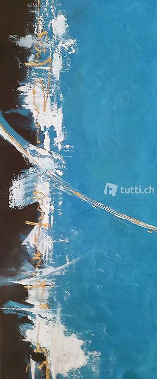 Selbstgemaltes Acryl-Bild "Clara 2015"