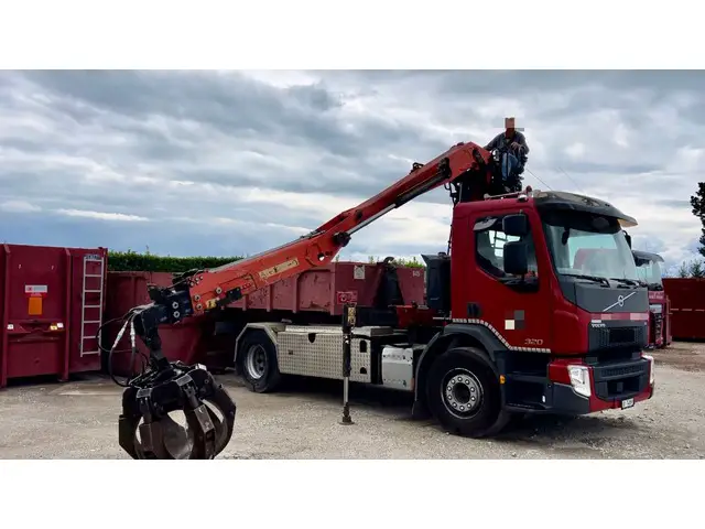 volvo, volvo fe-320 4x2r, kran