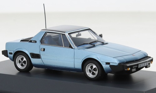 NEU: Fiat X1/9 Bertone Phase II 1982-1988 hellblau met. /