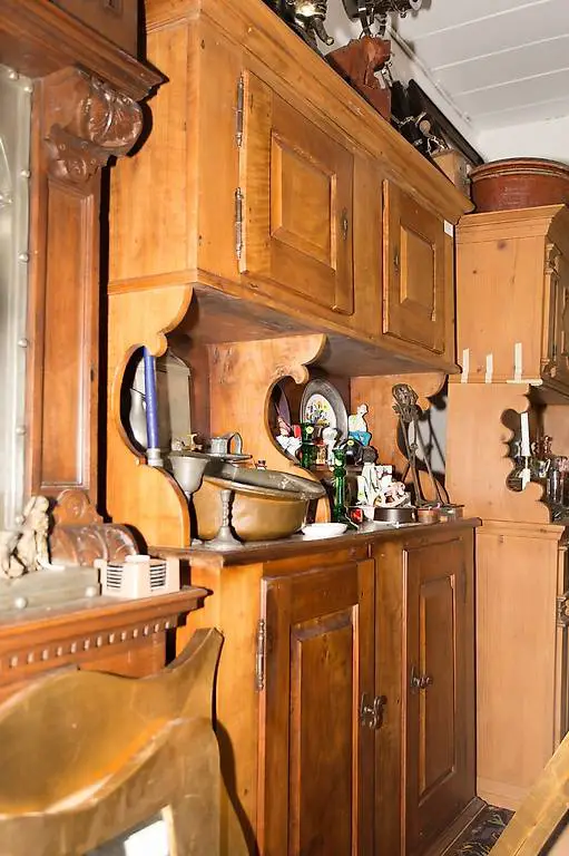 Biedermeier Buffet historisch Kirschbaum, 2 türig