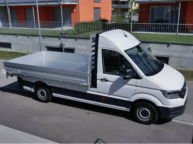 VOLKSWAGEN, VW E-Crafter, 3-Seitenkipper