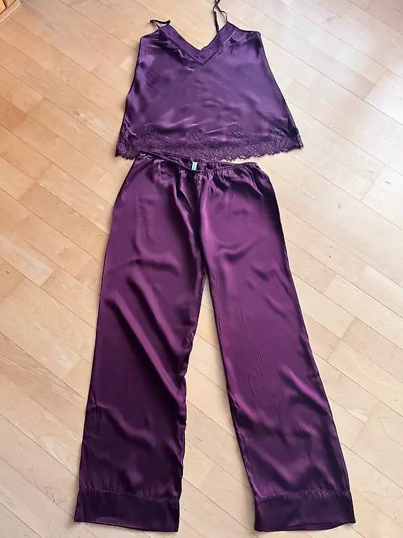 Pyjama Schlafanzug Sommer Gr S 34/36