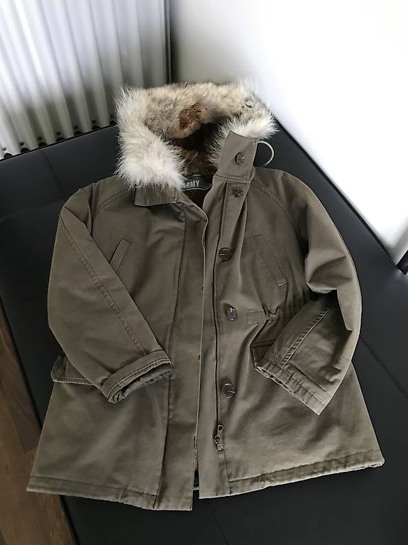 Yves Salomon Damen Winterjacke, Grösse 36