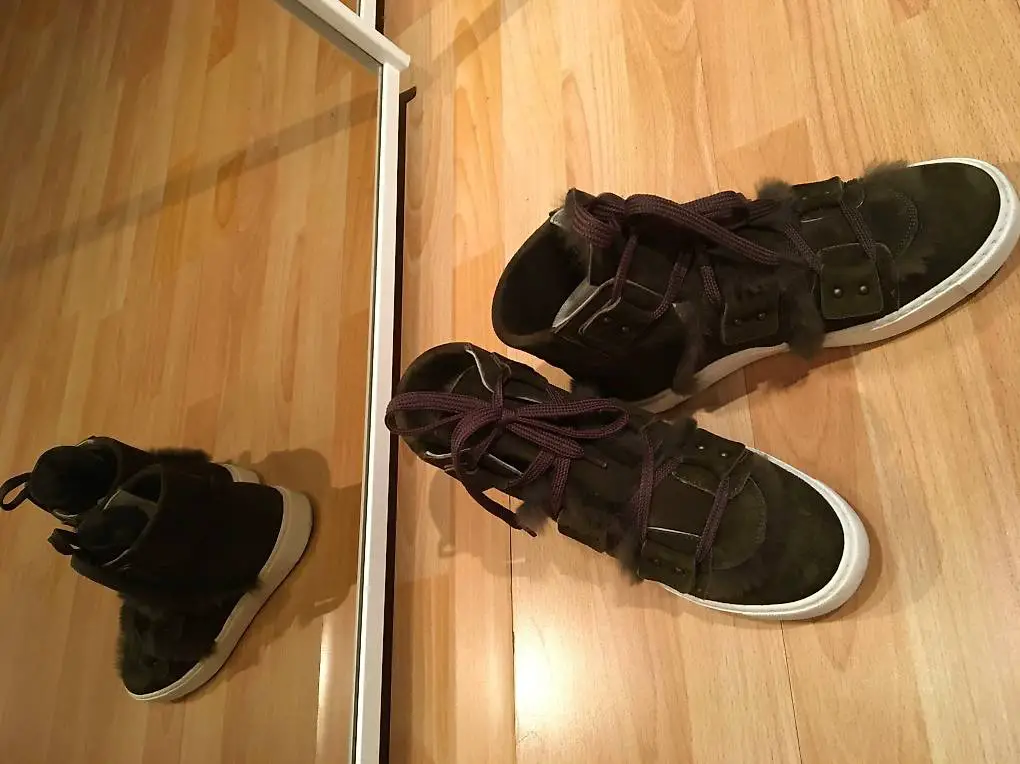 Navyboot Winterschuhe olive