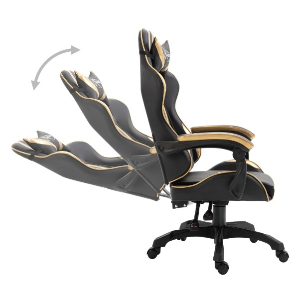  Gaming-Stuhl Golden Kunstleder