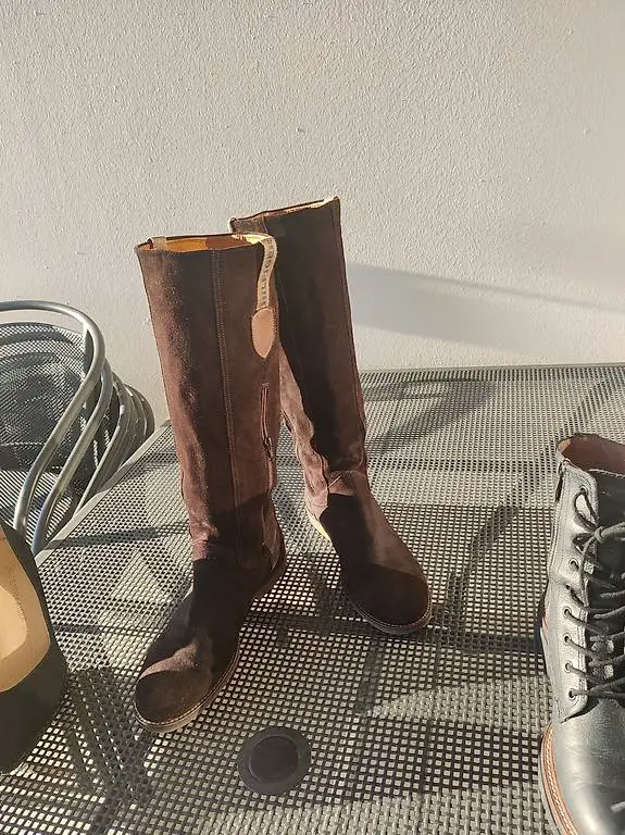 Wildlederstiefel von Tommy Hilfiger in Gr. 41