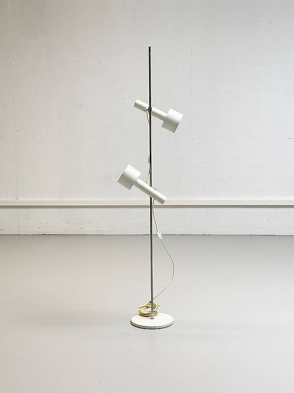 Vintage 1960s MEGAL Stehlampe mit zwei Strahlern