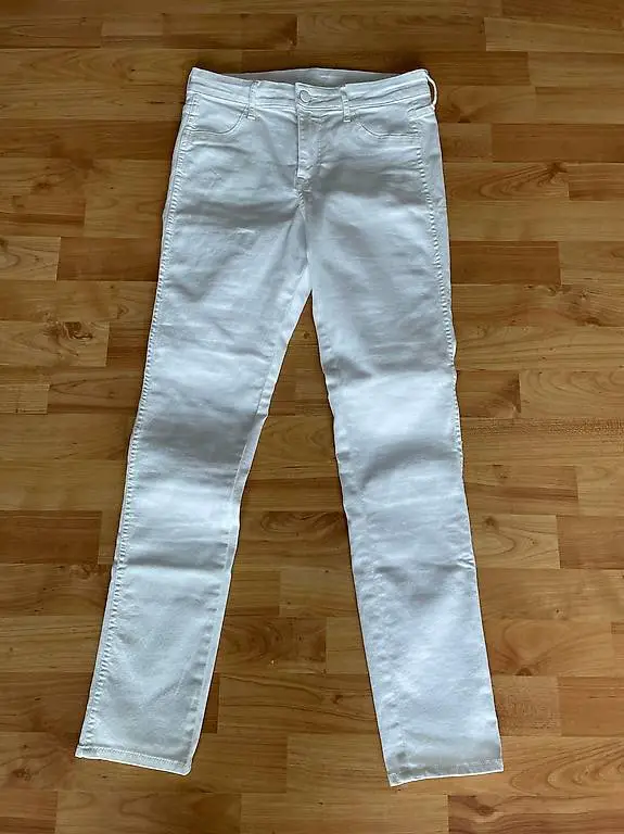 Weisse Jeans Hose, NEU, Grösse 28