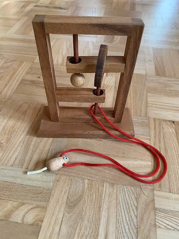 Geschicklichkeitsspiel aus Holz - Preis verhandelbar