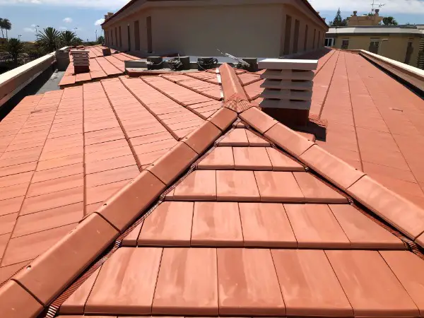 150m2 Dachziegel Flachziegel Doppelfalzziegel Natur Rot