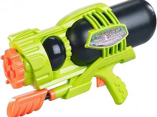  Kinder-XL-Wasserpistole mit 1.600-ml-Wassertank, 3 Strahlart