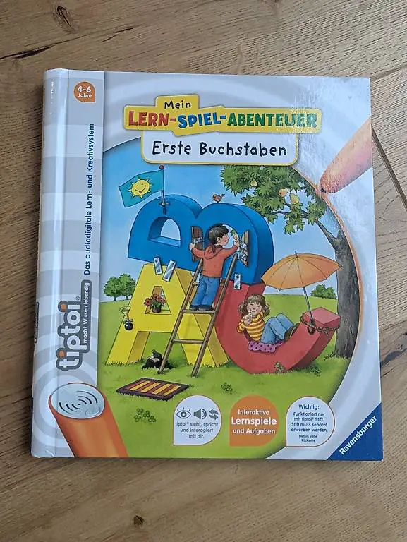 Tiptoi-Buch: Erste Buchstaben