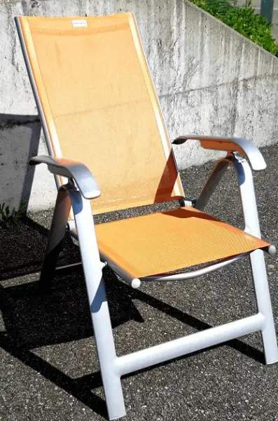 Fauteuil de jardin pliant, chaise longue pliable ACAMP, 4 pcs